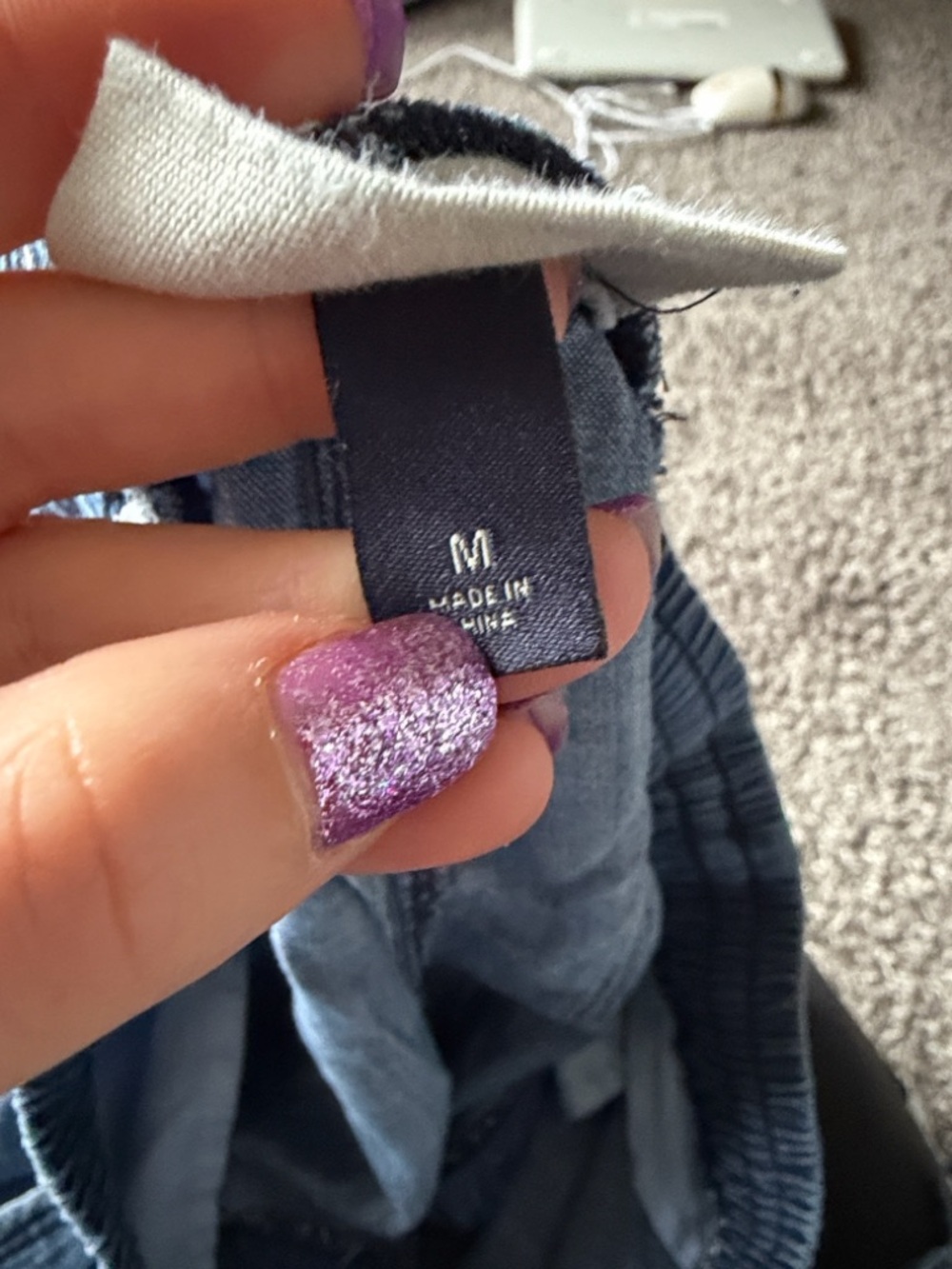 Universal Thread Light Blue Denim Drawstring Shor… - image 5